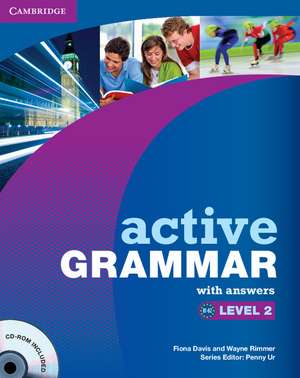 Active Grammar Level 2 with Answers and CD-ROM de Fiona Davis