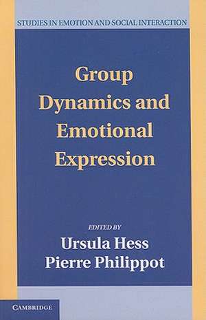 Group Dynamics and Emotional Expression de Ursula Hess