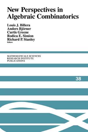 New Perspectives in Algebraic Combinatorics de Louis J. Billera