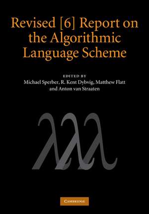 Revised [6] Report on the Algorithmic Language Scheme de Michael Sperber