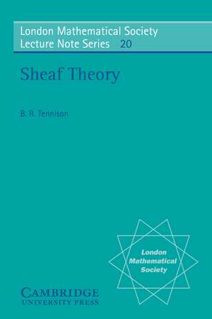 Sheaf Theory de B. R. Tennison