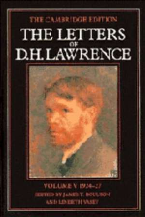 The Letters of D. H. Lawrence: Volume 5, March 1924–March 1927 de D. H. Lawrence