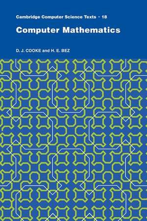 Computer Mathematics de D. J. Cooke