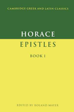 Epistles Book I de Horace