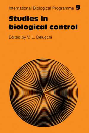 Studies in Biological Control de V. L. Delucchi