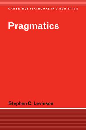 Pragmatics de Stephen C. Levinson