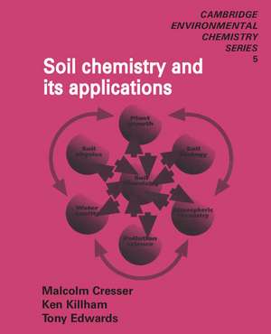 Soil Chemistry and its Applications de Malcolm Cresser