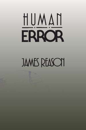 Human Error de James Reason