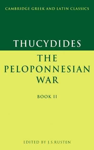 Thucydides: The Peloponnesian War Book II de Thucydides