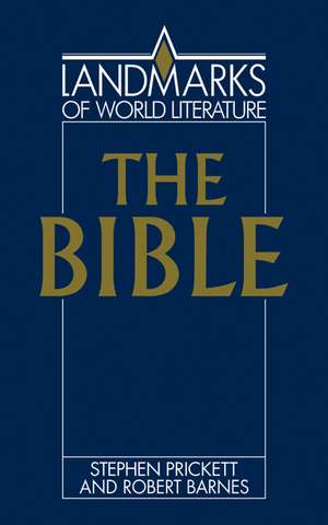 The Bible de Stephen Prickett