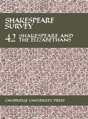 Shakespeare Survey de Stanley Wells