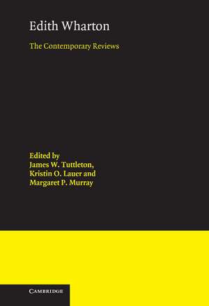 Edith Wharton: The Contemporary Reviews de James W. Tuttleton