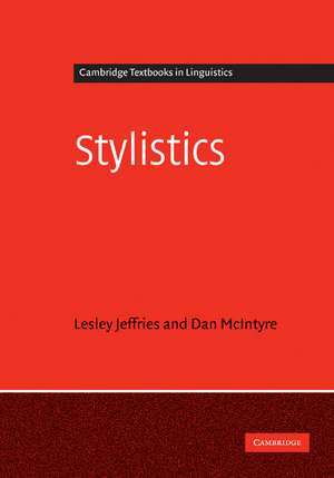 Stylistics de Lesley Jeffries