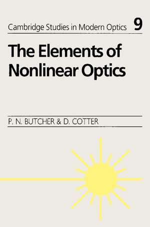 The Elements of Nonlinear Optics de Paul N. Butcher