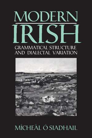 Modern Irish: Grammatical Structure and Dialectal Variation de Mícheál ósiadhail