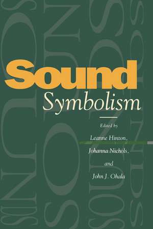 Sound Symbolism de Leanne Hinton