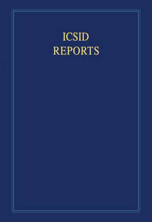 ICSID Reports de Rosemary Rayfuse