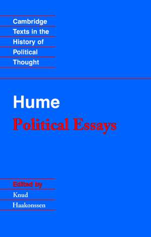 Hume: Political Essays de David Hume