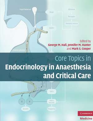 Core Topics in Endocrinology in Anaesthesia and Critical Care de George M. Hall