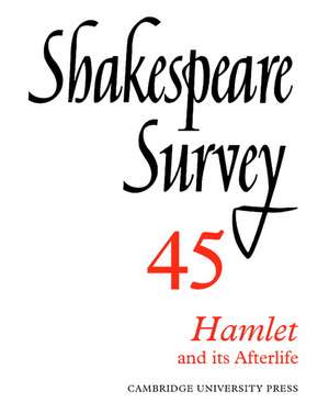 Shakespeare Survey de Stanley Wells