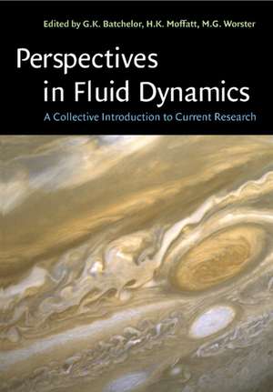 Perspectives in Fluid Dynamics: A Collective Introduction to Current Research de G. K. Batchelor