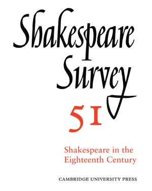 Shakespeare Survey de Stanley Wells