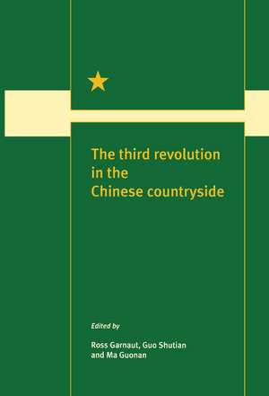 The Third Revolution in the Chinese Countryside de Ross Gregory Garnaut