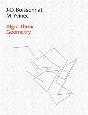 Algorithmic Geometry de Jean-Daniel Boissonnat