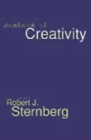 Handbook of Creativity de Robert J. Sternberg PhD