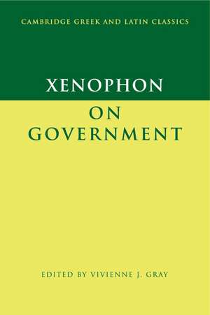 Xenophon on Government de Xenophon