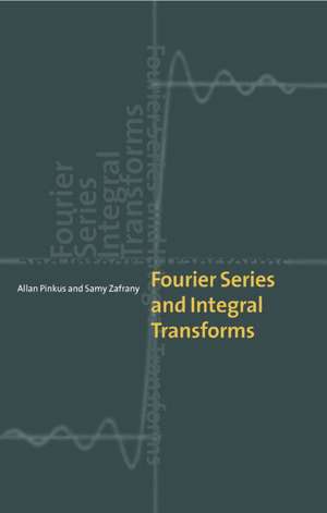 Fourier Series and Integral Transforms de Allan Pinkus