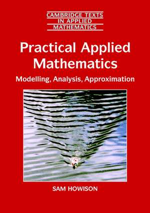 Practical Applied Mathematics: Modelling, Analysis, Approximation de Sam Howison