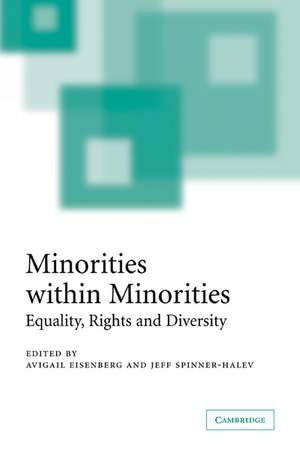 Minorities within Minorities: Equality, Rights and Diversity de Avigail Eisenberg