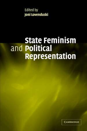 State Feminism and Political Representation de Joni Lovenduski