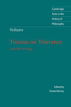 Voltaire: Treatise on Tolerance de Voltaire