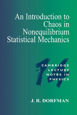 An Introduction to Chaos in Nonequilibrium Statistical Mechanics de J. R. Dorfman