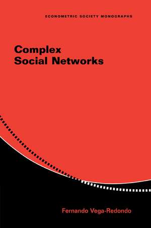 Complex Social Networks de Fernando Vega-Redondo