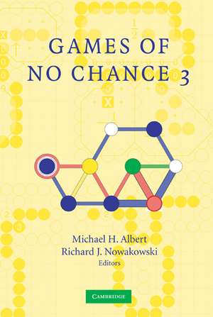 Games of No Chance 3 de Michael H. Albert