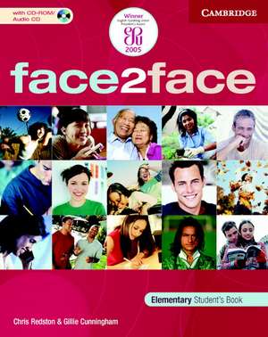 face2face Elementary Student's Book with CD-ROM/Audio CD and Workbook Pack Italian Edition de Chris Redston