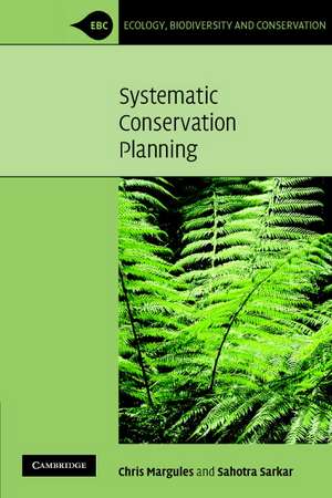 Systematic Conservation Planning de Chris Margules