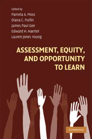 Assessment, Equity, and Opportunity to Learn de Pamela A. Moss