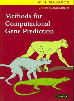 Methods for Computational Gene Prediction de William H. Majoros