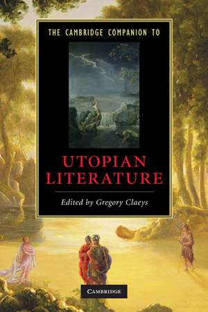 The Cambridge Companion to Utopian Literature de Gregory Claeys