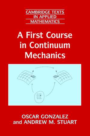 A First Course in Continuum Mechanics de Oscar Gonzalez