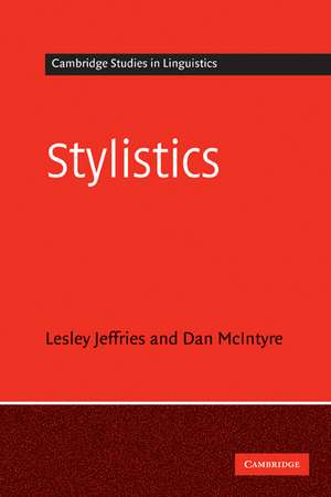 Stylistics de Lesley Jeffries