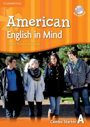 American English in Mind Starter Combo A with DVD-ROM de Herbert Puchta