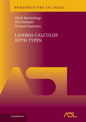 Lambda Calculus with Types de Henk Barendregt