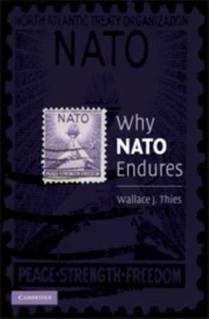 Why NATO Endures de Wallace J. Thies