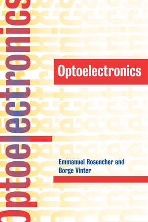 Optoelectronics de Emmanuel Rosencher