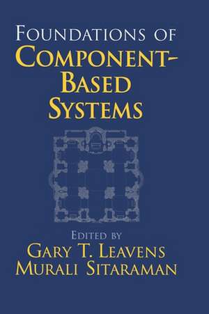 Foundation Component-Based System de Gary T. Leavens
